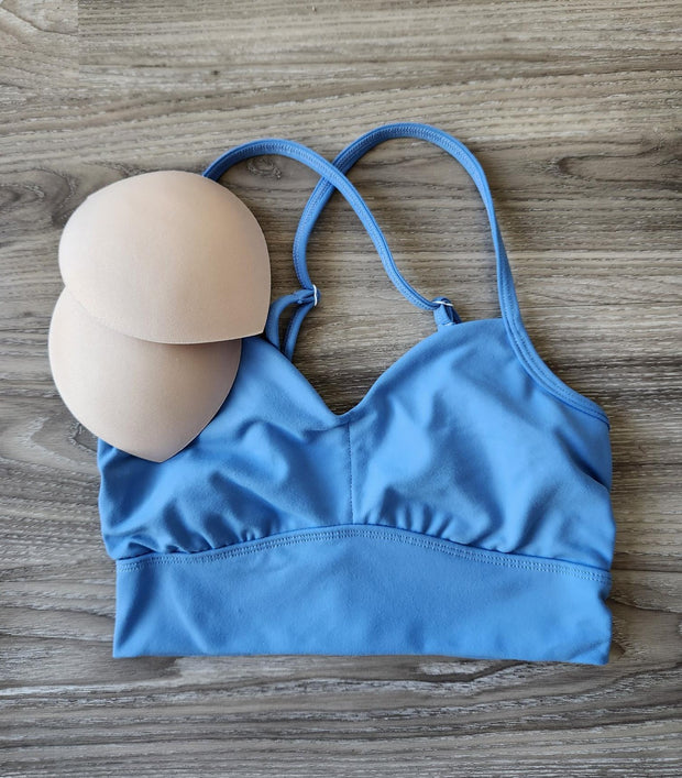 Chambray Blue Signature Bra