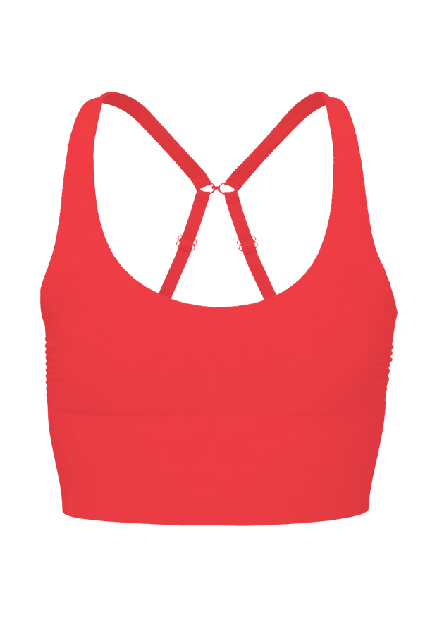 Red Mastectomy Bra